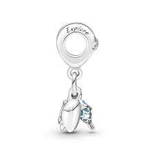 Pandora Balık,Deniz Kaplumbağası ve Deniz Kabuğu Üçlü Sallantılı Charm 791697C01 - 7