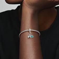 Pandora Balık,Deniz Kaplumbağası ve Deniz Kabuğu Üçlü Sallantılı Charm 791697C01 - 9