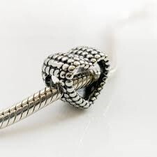 Pandora Boncuklu Kalp Küresi Charm 797516 - 5