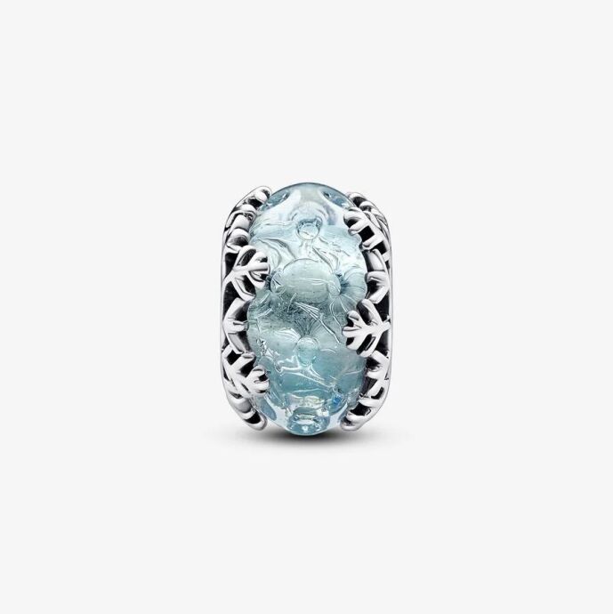 Pandora Buz Mavisi Kar Tanesi Murano Charm 792377C00 - 2