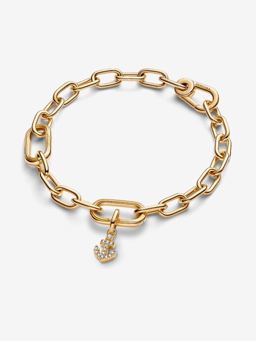 Pandora Çapa Mini Sallantılı Charm 14 ayar altın kaplama - 4