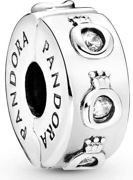 Pandora Parıltılı Taç Klipsli Charm 798326CZ - 1
