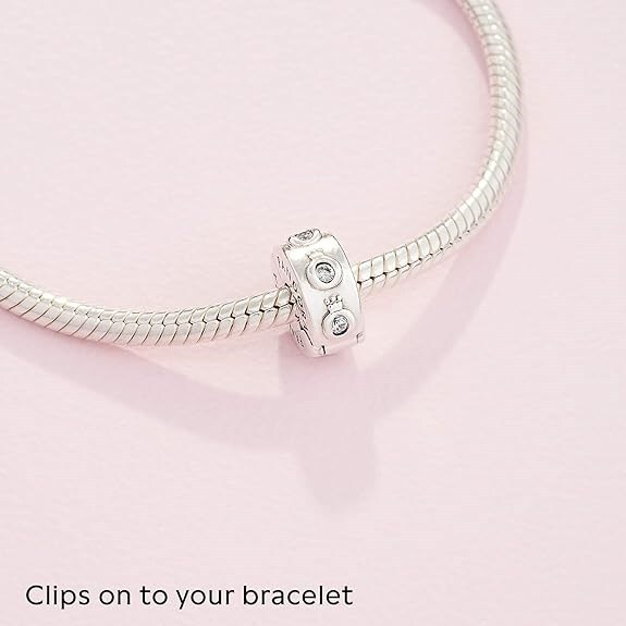 Pandora Parıltılı Taç Klipsli Charm 798326CZ - 4