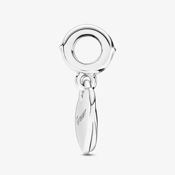 Pandora Çift Kalpli Ayrılabilen Sallantılı Charm 799187C01 - 3