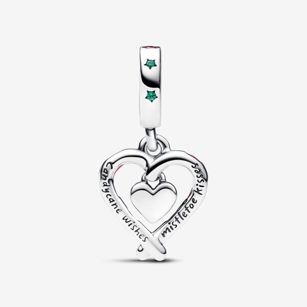 Pandora Çift Kişilik Şeker Kalp Sallantılı Charm 792822C01 - 2
