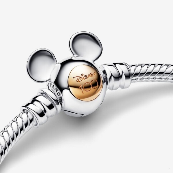 Pandora Disney 100. Yıl Dönümü Anları Yılan Zincir Bileklik 592514C00-21cm - 2