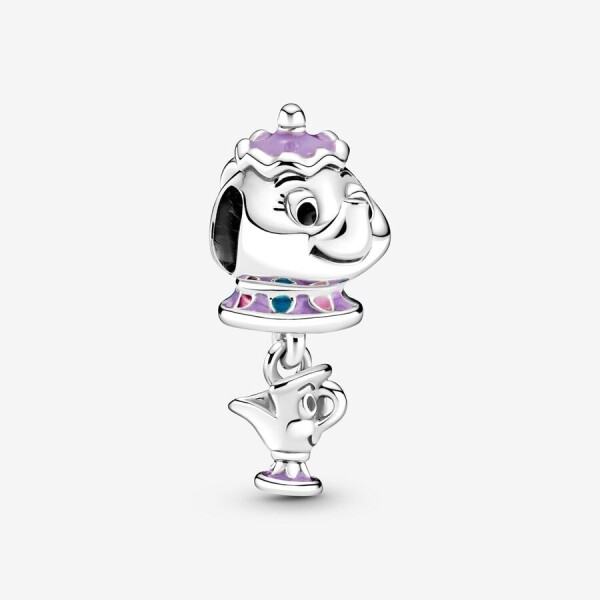 Pandora Disney Güzel ve Çirkin Mrs. Potts ve Chip Charm 799015C01 - 1