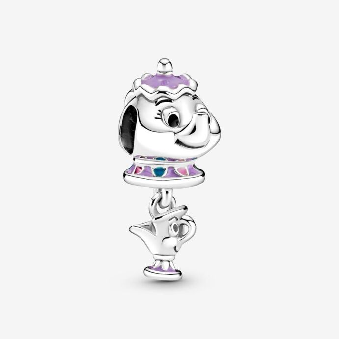 Pandora Disney Güzel ve Çirkin Mrs. Potts ve Chip Charm 799015C01 - 1