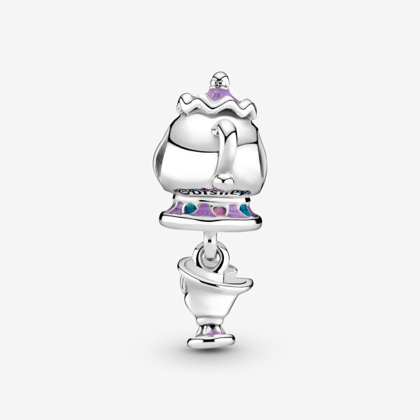 Pandora Disney Güzel ve Çirkin Mrs. Potts ve Chip Charm 799015C01 - 2