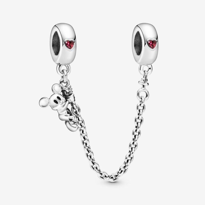 Pandora Disney Tırmanan Mickey Güvenlik Zinciri 797173CZR-05 - 2