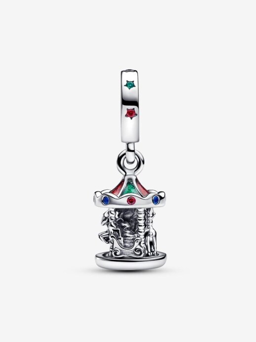 Pandora Dönen Atlı Karınca Sallantılı Charm 925 ayar gümüş - 9
