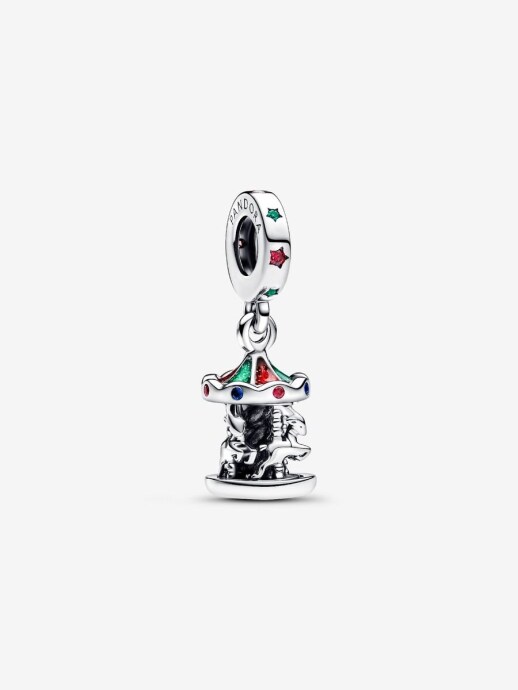 Pandora Dönen Atlı Karınca Sallantılı Charm 925 ayar gümüş - 1