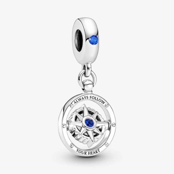 Pandora Dönen Pusula Sallantılı Charm 790099C01 - 1