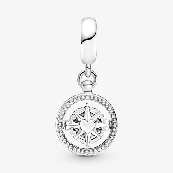 Pandora Dönen Pusula Sallantılı Charm 790099C01 - 3