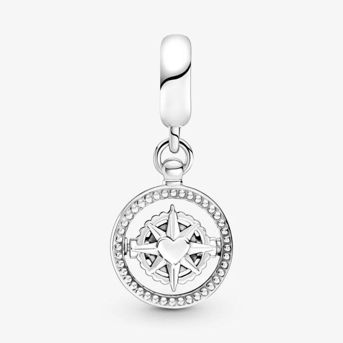 Pandora Dönen Pusula Sallantılı Charm 790099C01 - 3