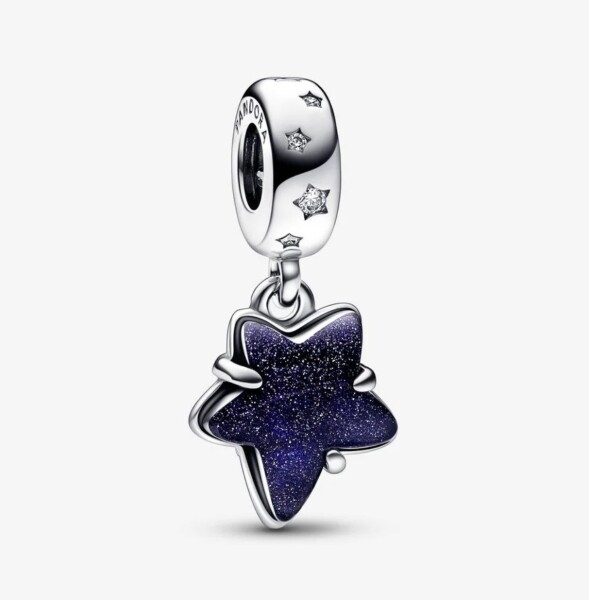 Pandora Galaksi Yıldız Murano Sallantılı 792368C01 - 1