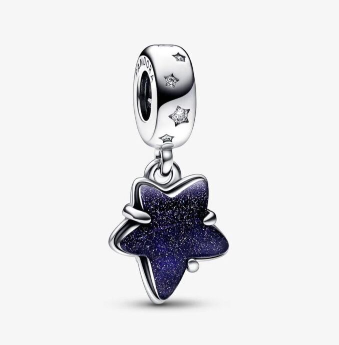 Pandora Galaksi Yıldız Murano Sallantılı 792368C01 - 1