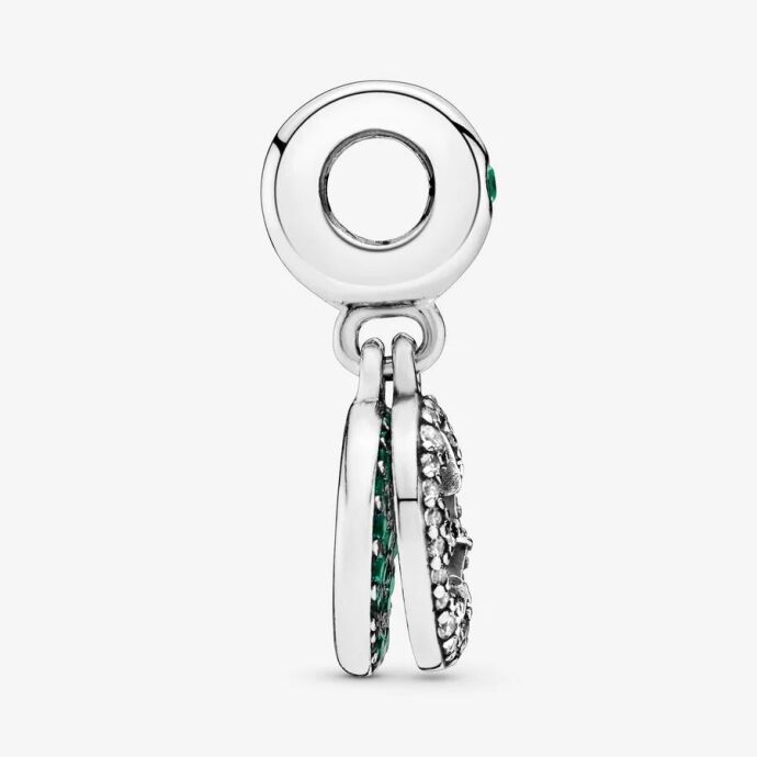 Pandora Gösterişli Dört Yapraklı Yonca Sallantılı Charm 797906NRGMX - 3