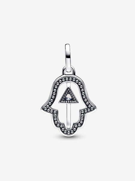 Pandora Hamsa Eli Madalyon Charm 925 ayar gümüş - 2