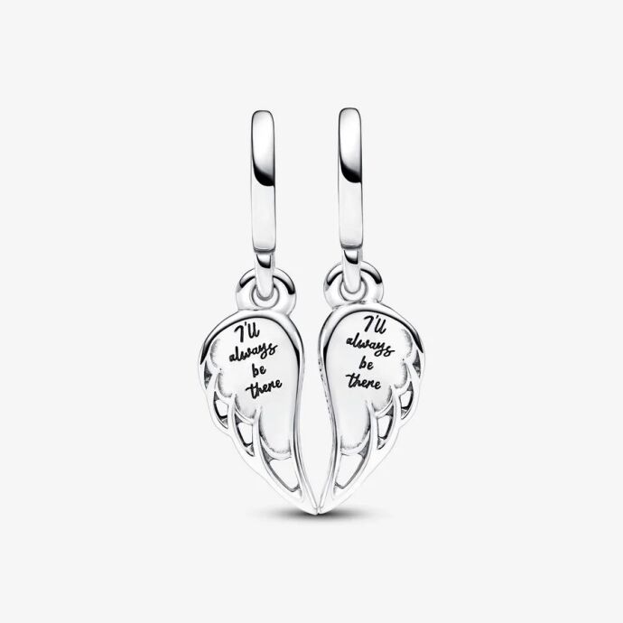 Pandora Işıltılı Ayrılabilir Melek Kanatları Sallantılı Charm 792821C01 - 2