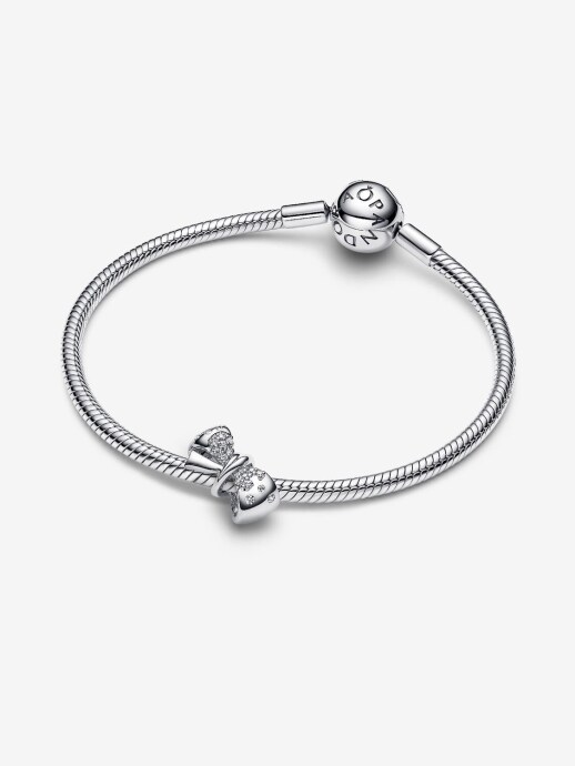 Pandora Işıltılı Fiyonk Charm 925 ayar gümüş - 3