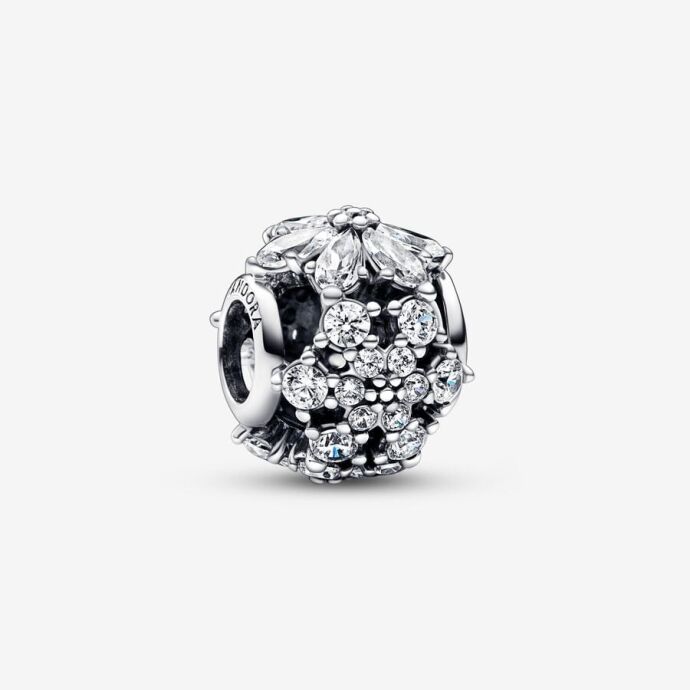 Pandora Işıltılı Herbaryum Yuvarlak Charm 792383C01 - 1