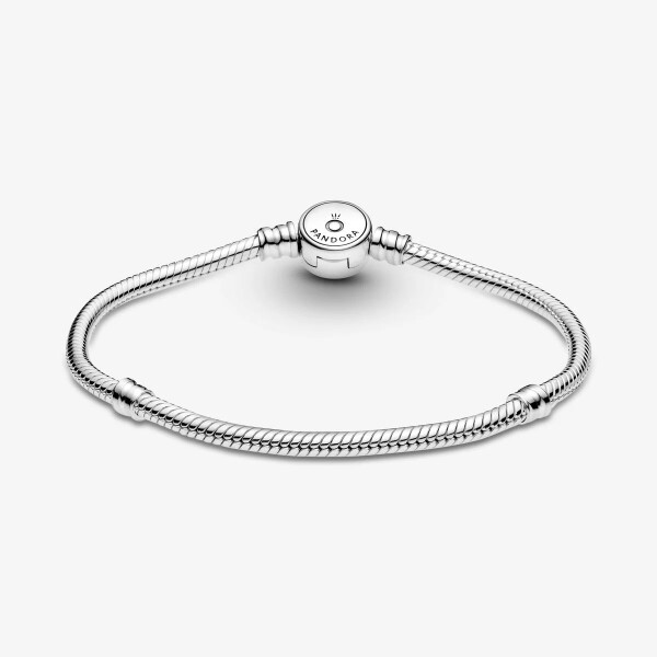 Pandora Işıltılı Mavi Disk Klipsli 599288C01 18cm - 4