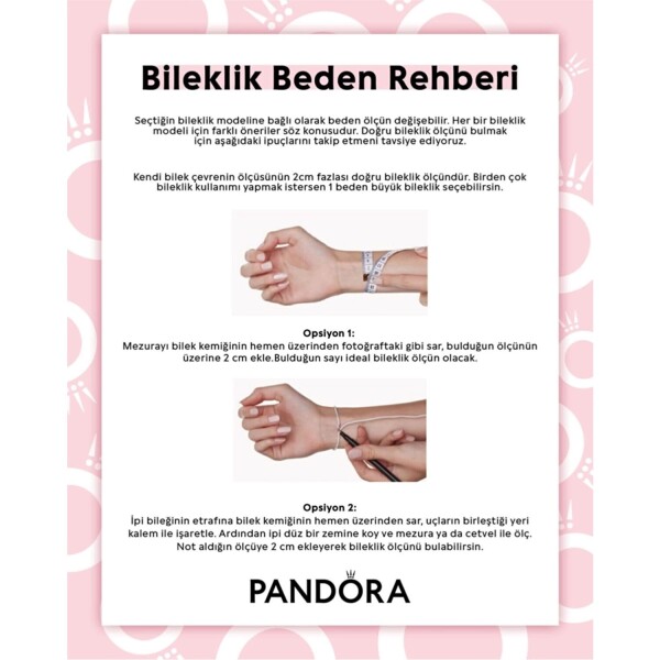 Pandora Işıltılı Mavi Disk Klipsli 599288C01 19cm - 8