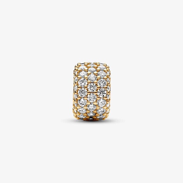 Pandora Işıltılı Pavé Üç Sıralı Charm 762820C01 - 2