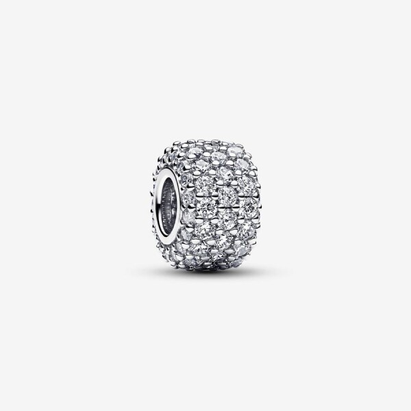 Pandora Işıltılı Pavé Üç Sıralı Charm 792820C01 - 1