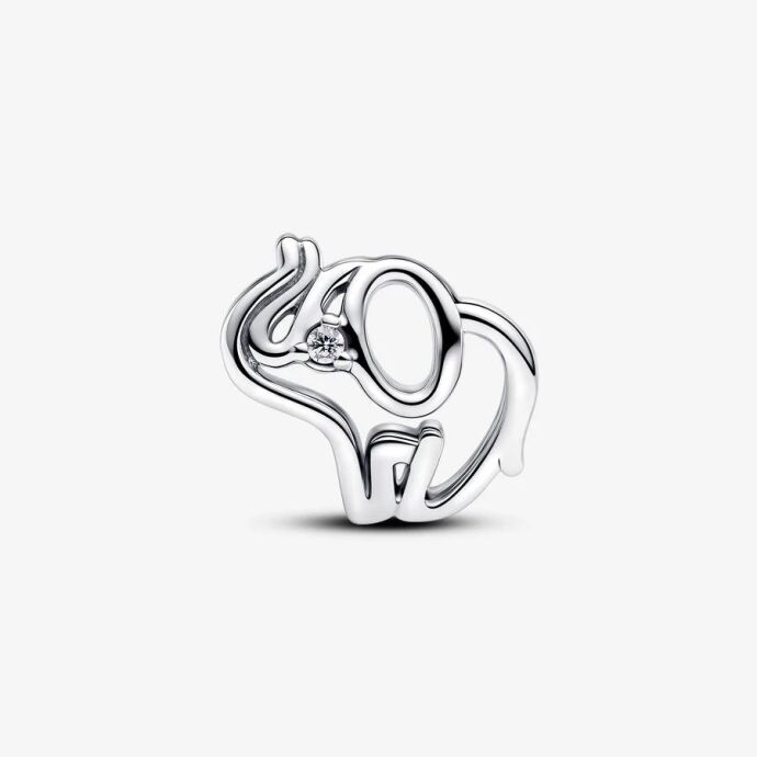 Pandora Kafes İşi Fil Charm 793345C01 - 2