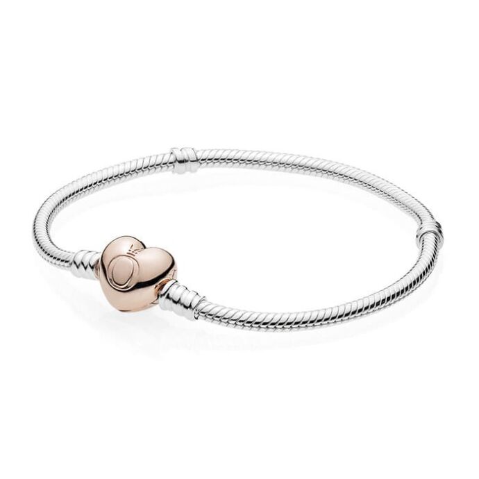 Pandora Kalp Klipsli Bileklik 580719-20cm - 3