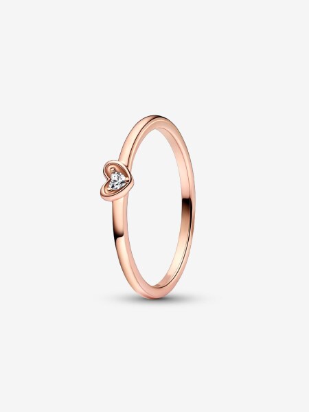 Pandora Kalp Yüzük 14 ayar pembe altın kaplama - 1