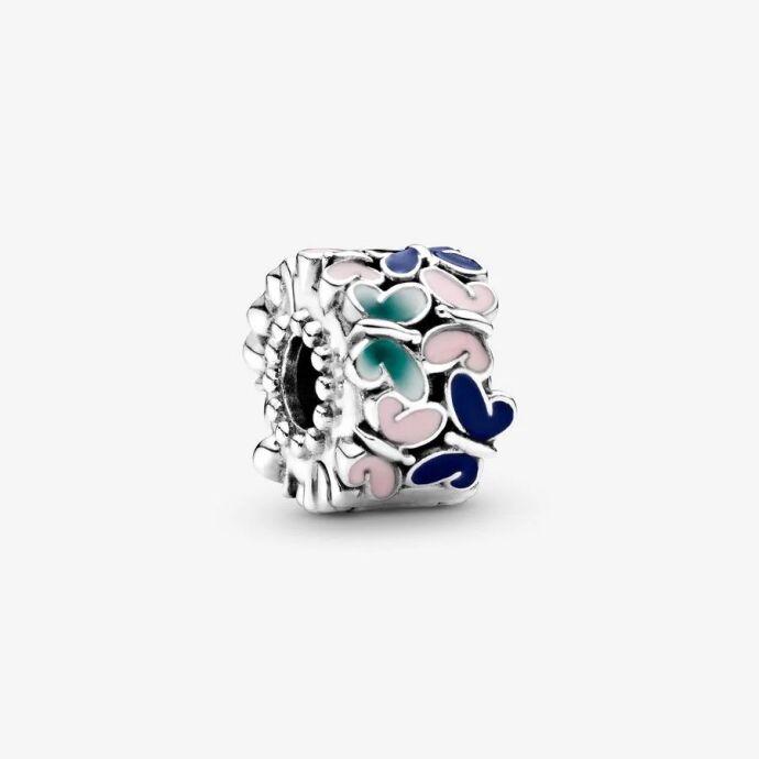 Pandora Kelebekler Klips Charm 797863ENMX - 1