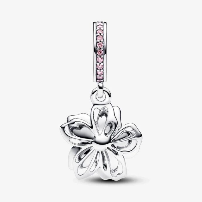 Pandora Kiraz Çiçeği Sallantılı Charm 790667C01 - 2