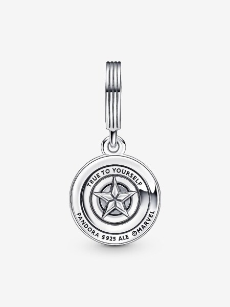 Pandora Marvel The Avengers Captain America Shield Sallantılı Charm - 3