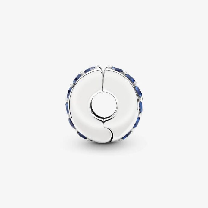 Pandora Mavi Işıltılı Klips Charm 791972C01 - 2