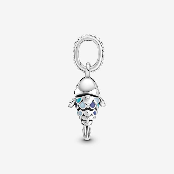 Pandora Mavi Pullu Balık Sallantılı Charm 799428C01 - 3