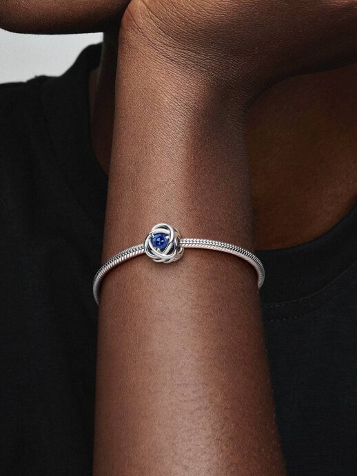 Pandora Mavi Sonsuzluk Sarmalı Charm 790065C07 - 4