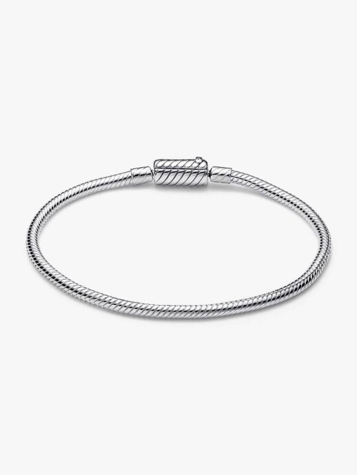 Pandora Mıknatıslı Kolay Kapanır Yılan Zincirli Bileklik 590122C00-19 - 2