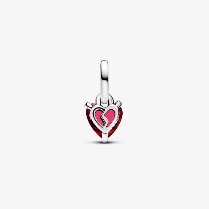 Pandora Mini Sallantılı Kırık Kalp Charm 793450C01 - 4