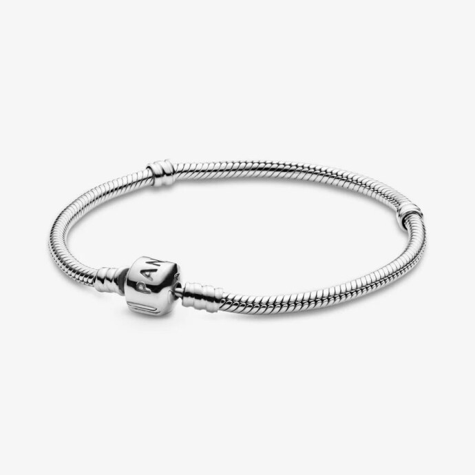 Pandora Moments Düz Klipsli Bileklik 590702HV-16cm - 1