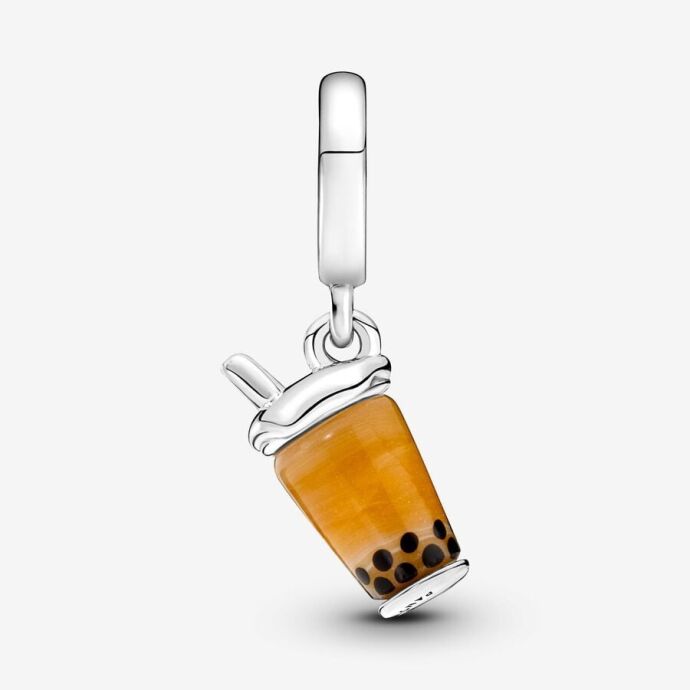 Pandora Murano Cam Kabarcık Çay Charm 791685C01 - 2