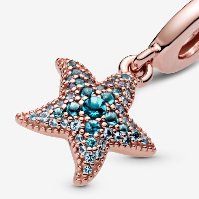Pandora Parıltılı Deniz Yıldızı Sallantılı Charm 788942C01 - 5