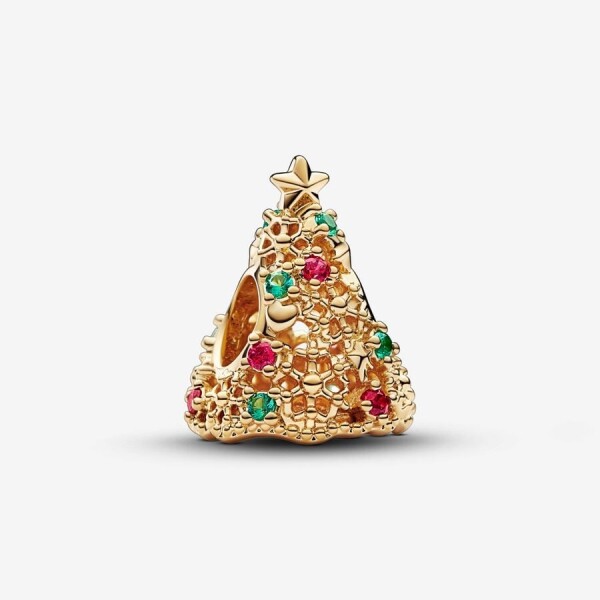 Pandora Parıltılı Noel Ağacı Süsü Charm 769226C01 - 1