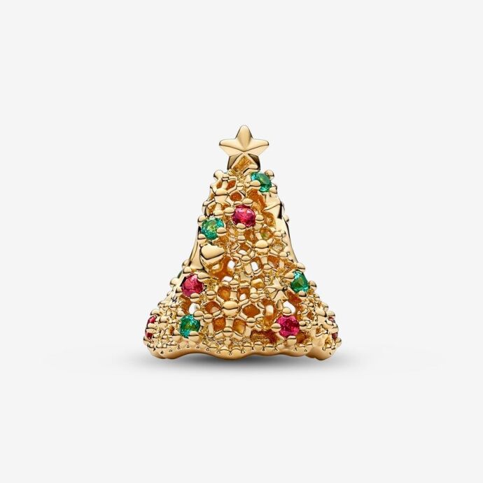Pandora Parıltılı Noel Ağacı Süsü Charm 769226C01 - 2