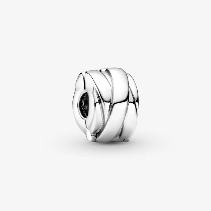 Pandora Parlak Şerit Klips Charm 799502C00 - 1