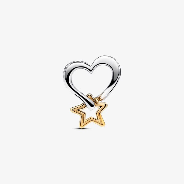 Pandora Şanslı Yıldız ve Kalp Charm 763513C00 - 2