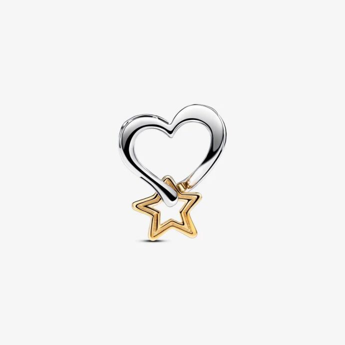Pandora Şanslı Yıldız ve Kalp Charm 763513C00 - 2