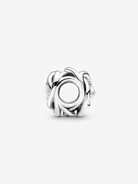 Pandora Şeffaf Sonsuzluk Sarmalı Charm 925 ayar gümüş - 2